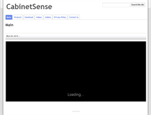 Tablet Screenshot of cabinetsensesoftware.com